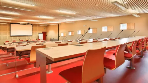 salle des réunions de Sud Nivernais Communauté (conseils communautaires)